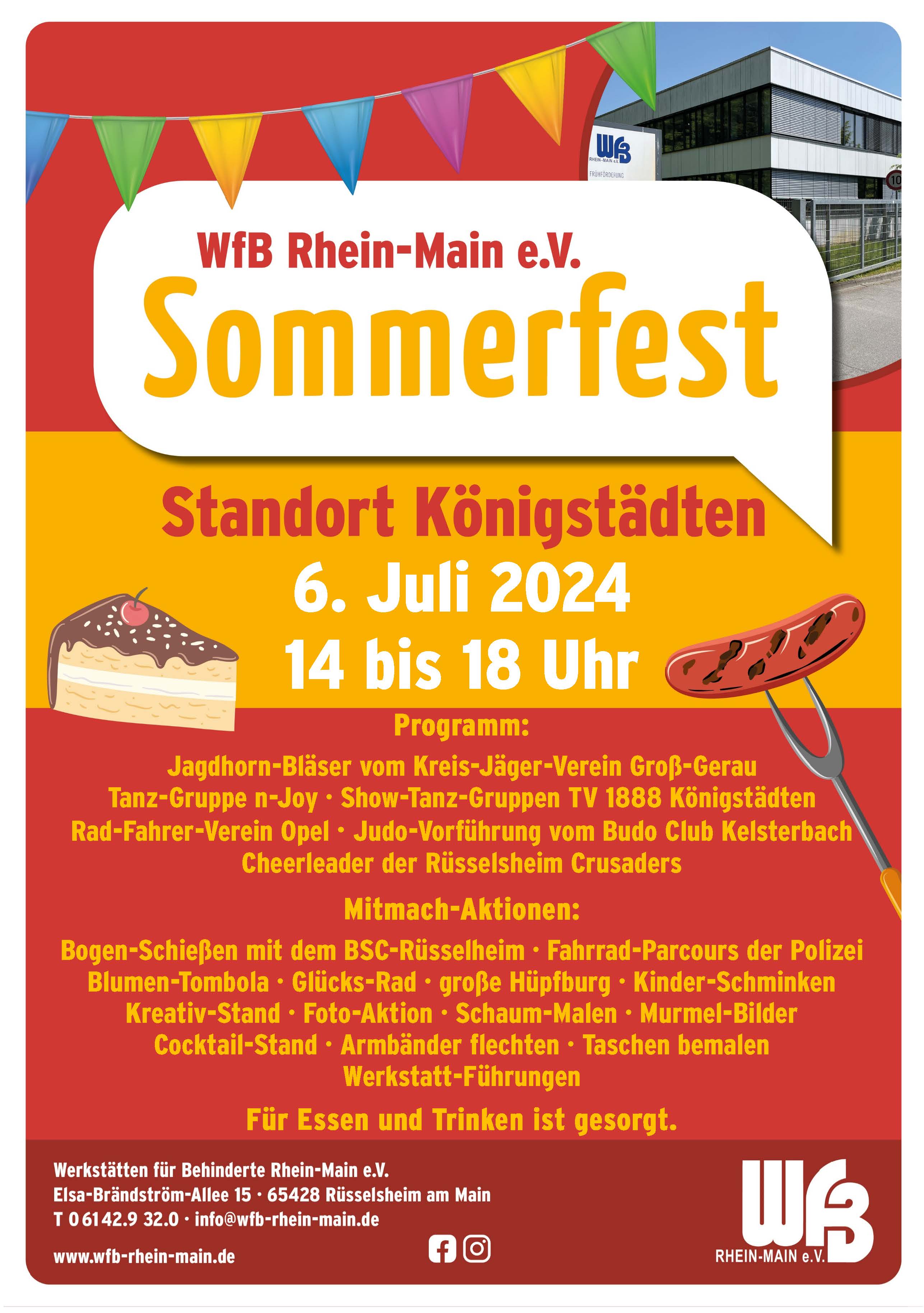 Plakat Sommerfest 2024