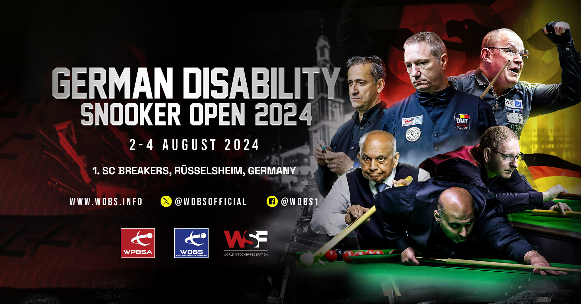 Plakat WDBS German Open 2024