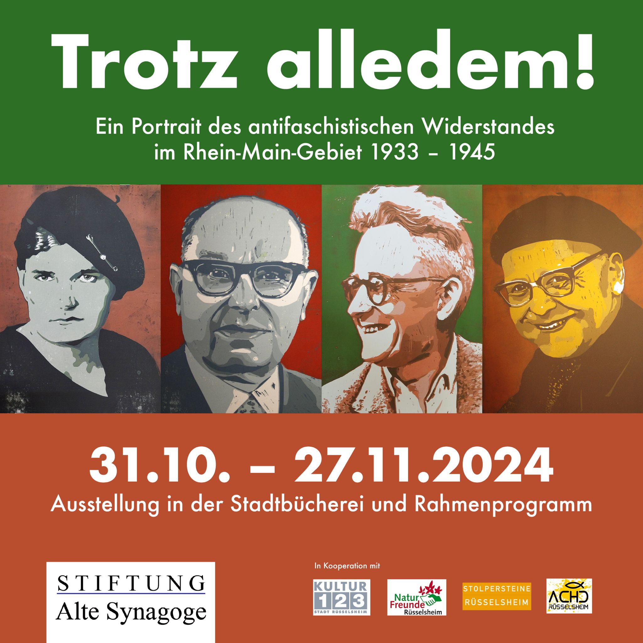 einige Portraits der Ausstellung