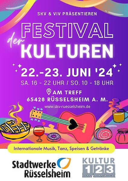 Festival der Kulturen 2024 am Theater Rüsselsheim